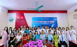 Từ những chuyến thực tập đến ngày bảo vệ: K54 DLST khoa Quản lý tài nguyên viết tiếp hành trình nghề nghiệp