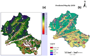 GIS-Based Modeling and Analysis of Vegetation Cover Change Using Multi-Temporal Satellite Imagery in Võ Nhai District, Vietnam period (2000-2025) with Predictions to 2050