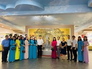 Chi bộ Khoa Quản lý Tài nguyên sinh hoạt chuyên đề tại Khu di tích Đại đội 915